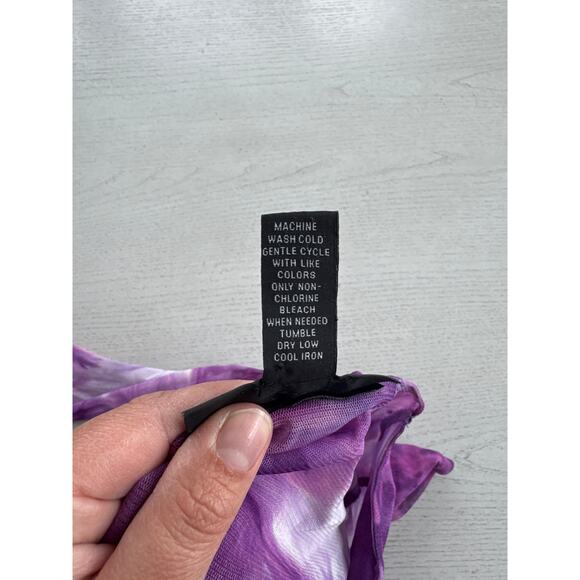 INC Y2k Vintage Sheer Trashy Bimbocore Barbiecore Long Sleeve Top (N) - Picture 5 of 6